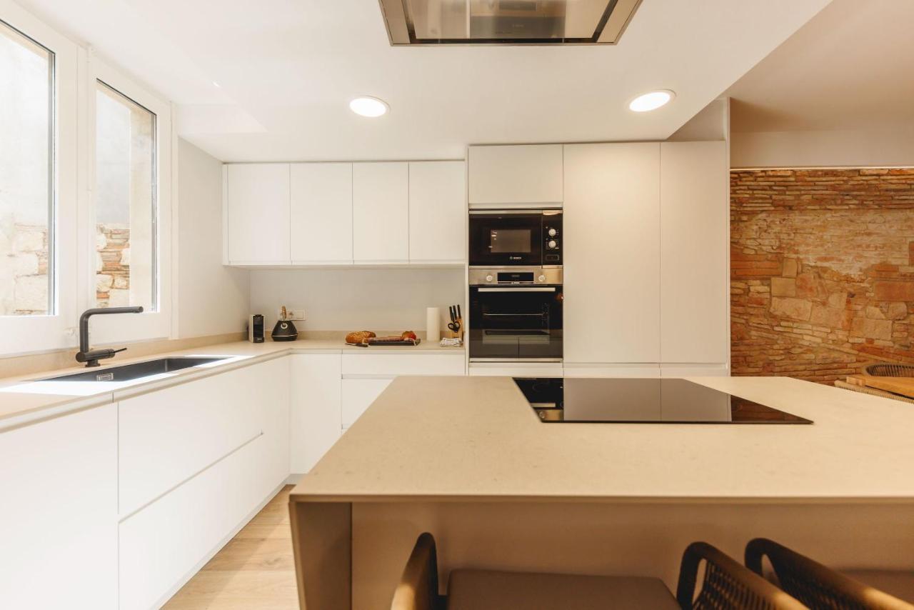 Bravissimo Cort Reial Duplex, Spacious With 3 Bedrooms 赫罗纳 外观 照片